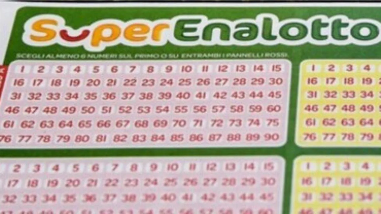SuperEnalotto, today's winning numbers 5 June: no "6" nor "5+1"