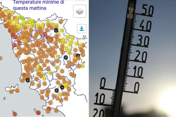 Weather in Tuscany, official: it has never been this hot – But now we know when we will breathe again