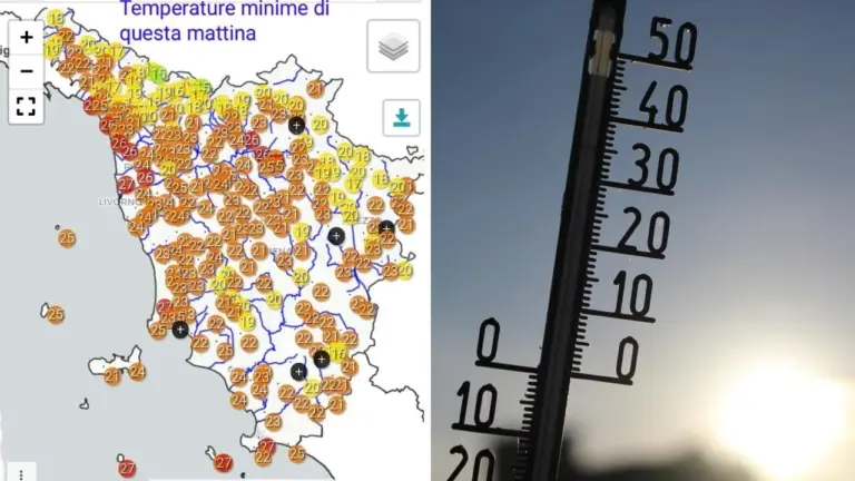 Weather in Tuscany, official: it has never been this hot – But now we know when we will breathe again