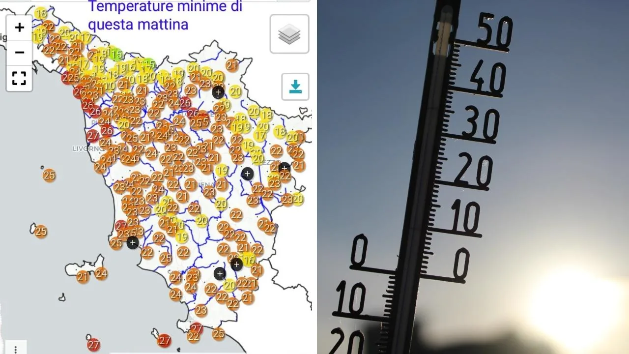 Weather in Tuscany, official: it has never been this hot – But now we know when we will breathe again