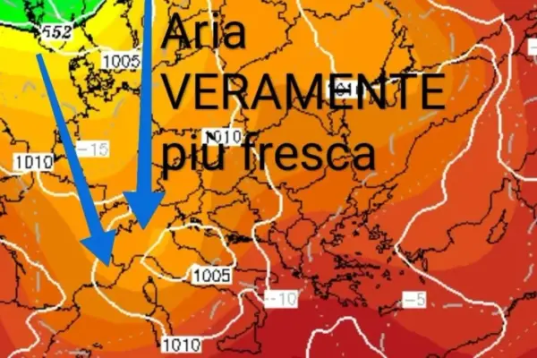 Weather in Tuscany, rain across the entire region and a drop in temperatures: but it will happen on the "wrong" days – The forecast