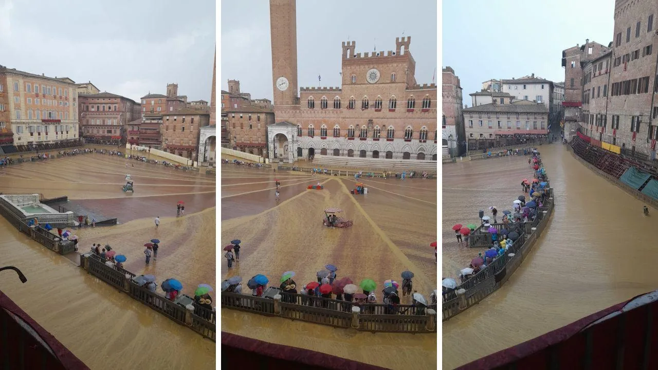 Palio di Siena postponed due to bad weather – When it will be run and the favored contrade