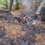 Fear in the Tuscan mountains, falls into the ravine and the car catches fire: pulled from the flames – He is alive by a miracle