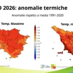 Heat in Tuscany, the (impressive) data for the two-month period June-July 2026. The forecasts: there is a date for the possible respite