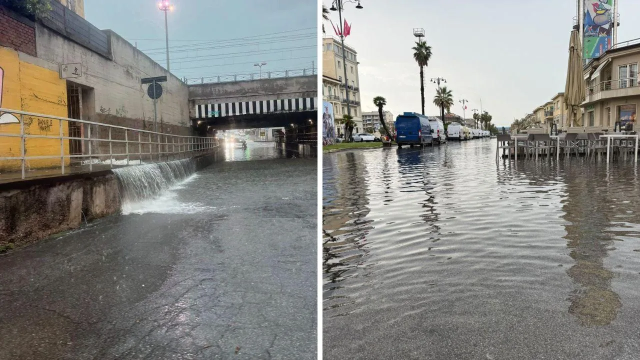 Bad weather in Tuscany, beware of severe thunderstorms. Empoli underwater, school evacuated in Viareggio