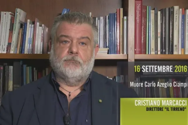 Ciampi and Terzani, the memory of Cristiano Marcacci on Rai Storia. The director of Il Tirreno columnist on «Il giorno e la Storia»