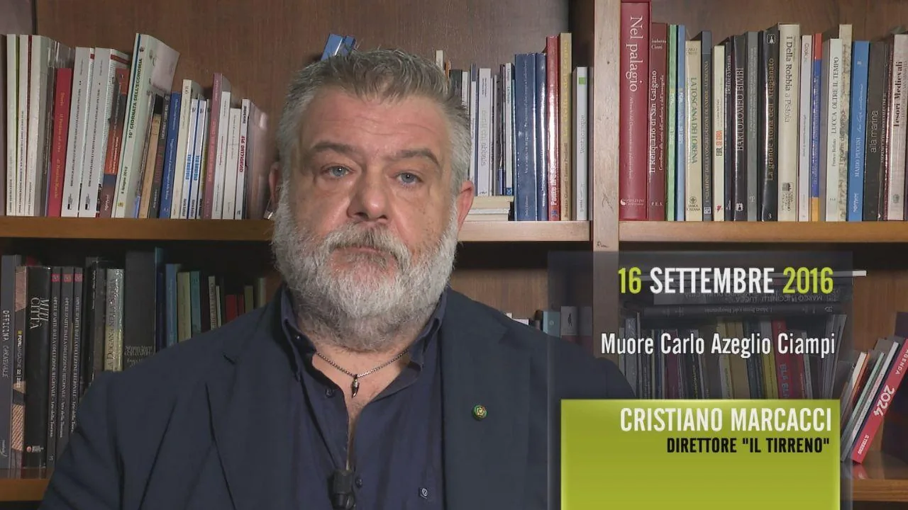 Ciampi and Terzani, the memory of Cristiano Marcacci on Rai Storia. The director of Il Tirreno columnist on «Il giorno e la Storia»
