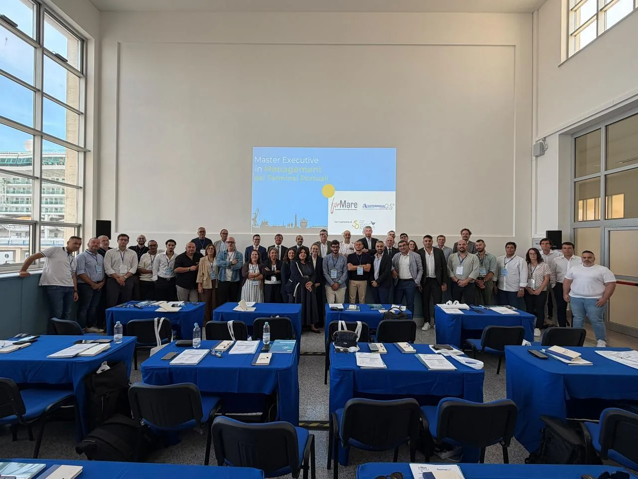 In thirty for the Executive Master in Port Terminal Management