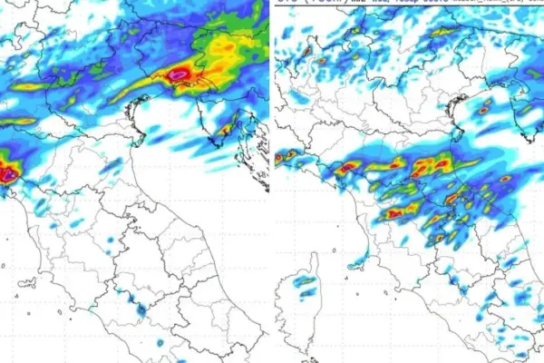 Bad weather in Tuscany, what time the storms will arrive and where they are likely to cause damage – The forecast and timings